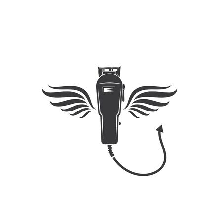 electric clippers vector icon illustration design templateのイラスト素材