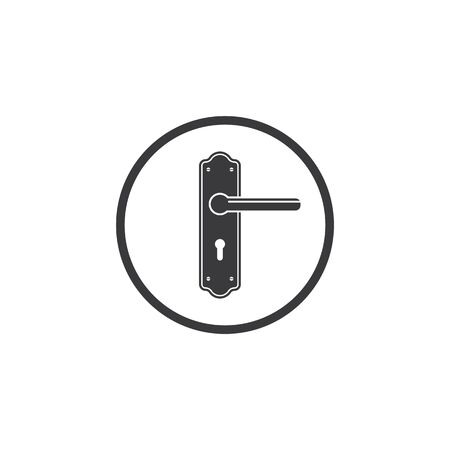 door handle icon vector illustration design templateのイラスト素材