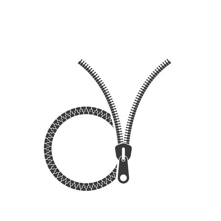 zip icon vector illustration design templateのイラスト素材