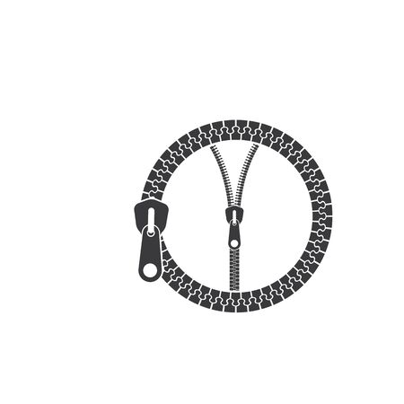 zip icon vector illustration design templateのイラスト素材