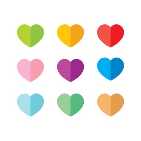 paper love vector illustration design templateのイラスト素材