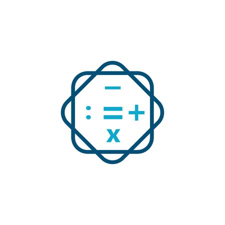 calculator icon vector illustration design templateのイラスト素材