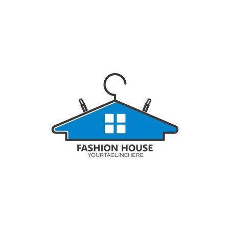 hanger logo icon vector illustration design templateのイラスト素材