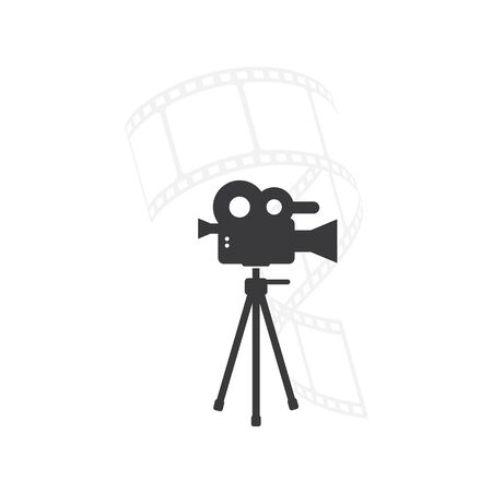 film recorder vector icon illustration design templateのイラスト素材