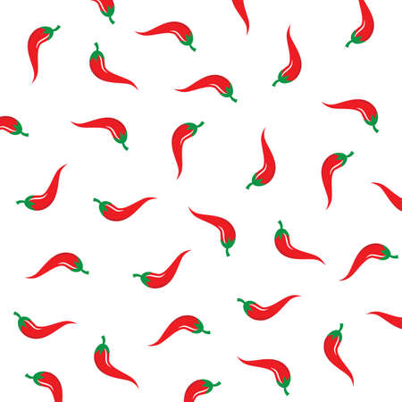 Chili background  vector illustration design templateのイラスト素材
