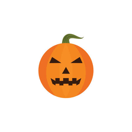 halloween pumpkin icon vector illustration design template webのイラスト素材