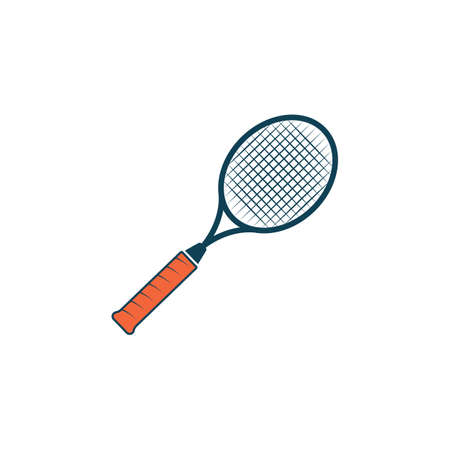 tennis racket icon vector illustration design template webのイラスト素材