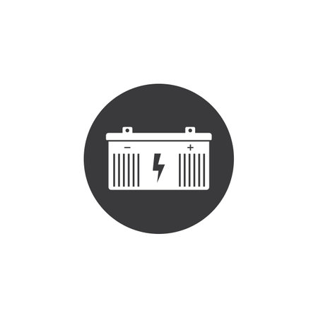 accumulator icon vector illustration design template webのイラスト素材