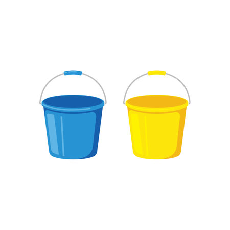 bucket icon vector illustration design template webのイラスト素材