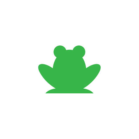 Frog icon vector illustration design templateのイラスト素材