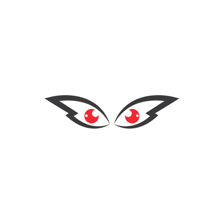 optical eye icon vector Template illustration designのイラスト素材