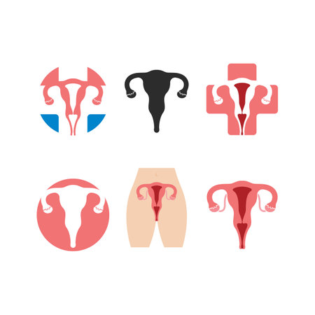 female reproduction icon vector illustration design template