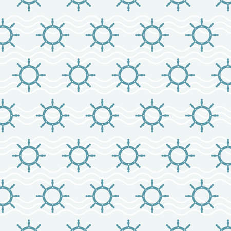 steering ship background vector illustration design template