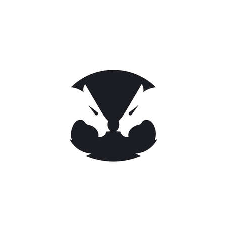 Dragon icon template vector illustration designのイラスト素材