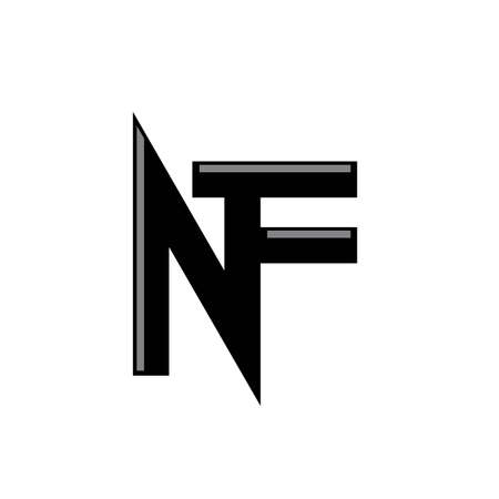 letter NFT icon vector concept designのイラスト素材