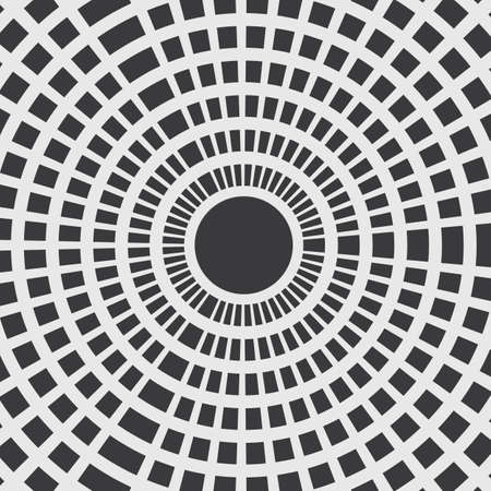 3d tunnel hole vector illustration design template webのイラスト素材