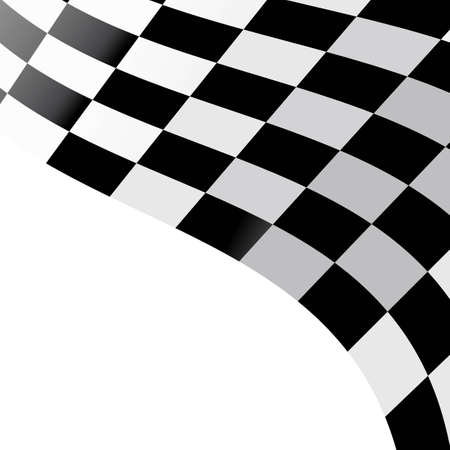 racing flag vector element background concept design templateのイラスト素材