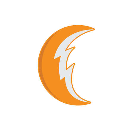 fox tail  element  vector template design webのイラスト素材