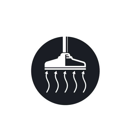 vacuum cleaner machine icon vector concept design webのイラスト素材