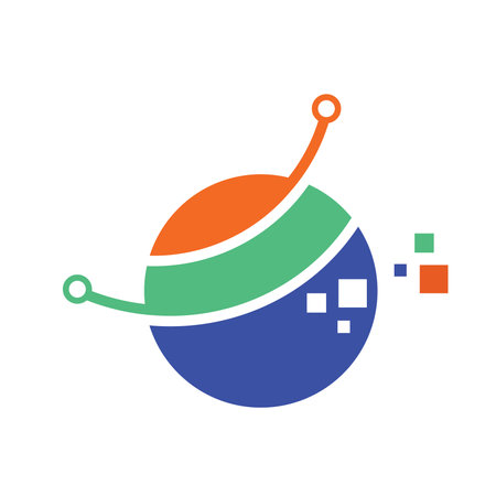 internet globe icon vector concept design template webのイラスト素材