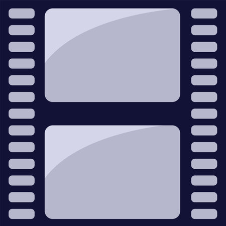 film stripe vector element background design template webのイラスト素材