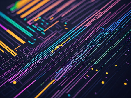 Abstract Technology Backgroundの素材