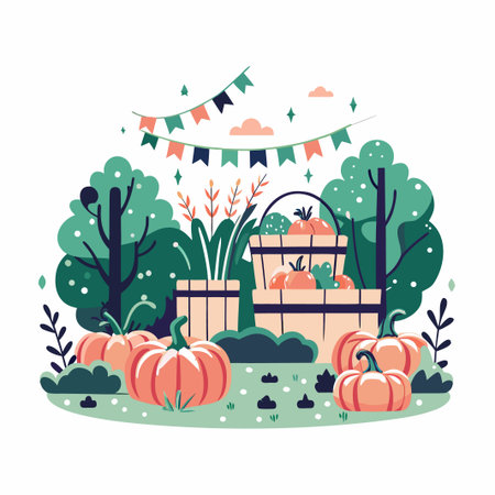 Autumn Harvest Festival (1)のイラスト素材