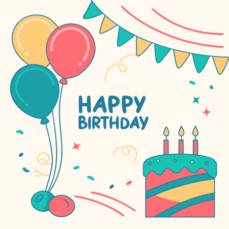 Birthday Celebration (1)のイラスト素材