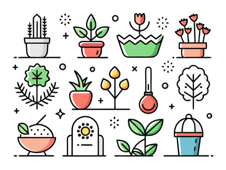 Various cartoon characters in job roles are displayed in a fun illustrationのイラスト素材