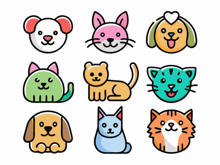 Festive celebration with vibrant party elements on whiteのイラスト素材