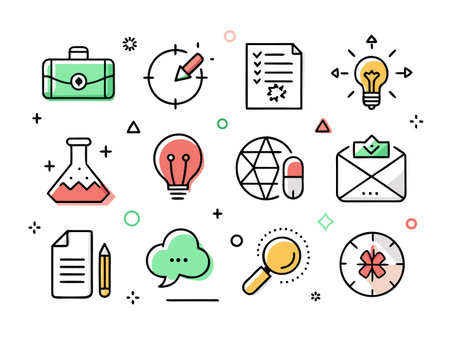 Diverse characters with fashionable clothing and accessoriesのイラスト素材