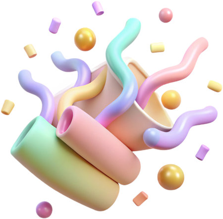 Elegant design featuring a stylized floral archway designの素材