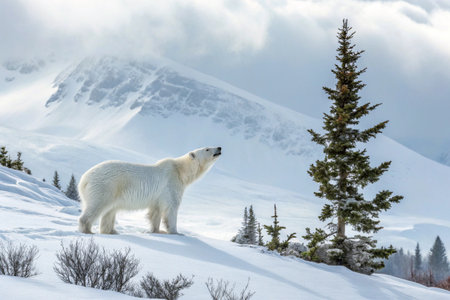 Elegant floral arrangement with roses and delicate foliage.の素材