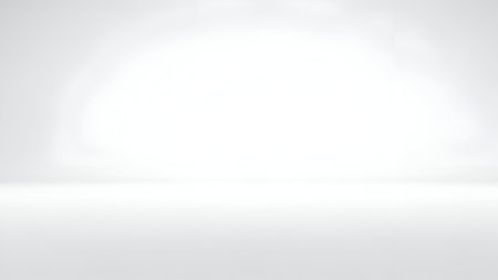 White empty room with light and shadow on the wall. 3d renderingの素材