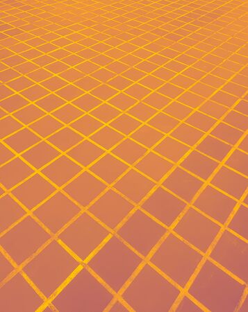 golden lines square pattern on purple backgroundの写真素材