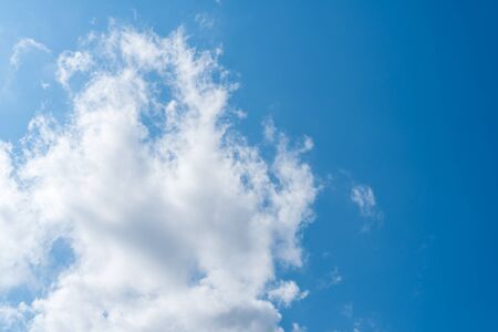 beautiful sky with clouds background, Sky with clouds weather nature cloud blue, Blue sky with clouds and sun, Clouds At Sunrise.の写真素材