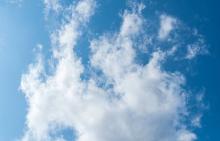 beautiful sky with clouds background, Sky with clouds weather nature cloud blue, Blue sky with clouds and sun, Clouds At Sunrise.の写真素材