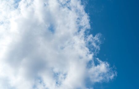 beautiful sky with clouds background, Sky with clouds weather nature cloud blue, Blue sky with clouds and sun, Clouds At Sunrise.の写真素材