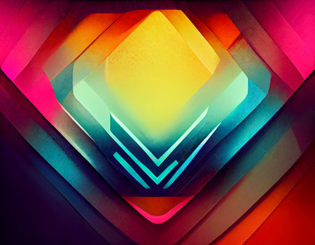Colorful geometric background. neon color background design. Dynamic shapes composition. abstract...