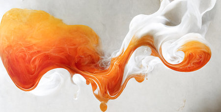 colorful smoke on background. Beautiful swirling colorful smoke. abstract cloud of smoke pattern