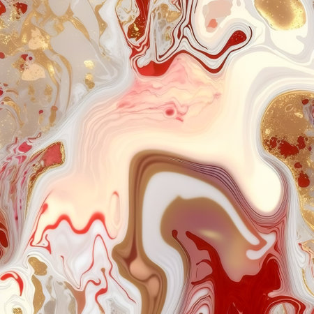 Luxury abstract fluid art painting in alcohol ink technique. Liquid marble design abstract painting...