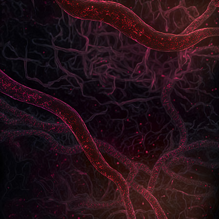 macro of cells. microscope view for education physiology .3d microbiology rendering