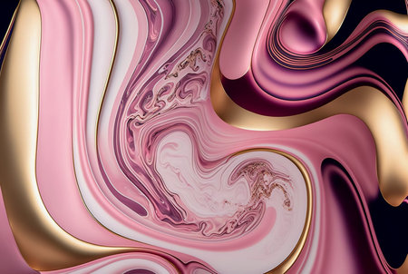 Swirls of marble or the ripples of agate. Liquid marble texture. Fluid art. abstract waves skin wall...