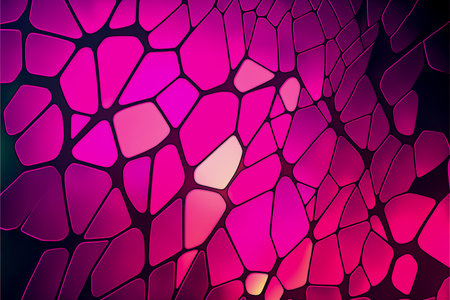 abstract stained-glass mosaic background - purple and violet colorsの写真素材