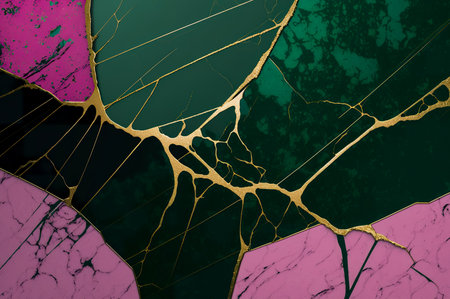 marble texture with natural pattern. Marble abstract background. illustration for Banner, invitation, wallpaper. Generative AIの写真素材