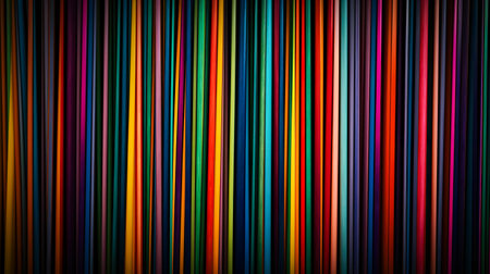 Abstract colorful background with vertical stripes.  illustration.の素材