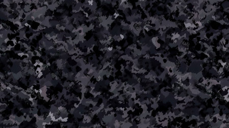 Black abstract background design. Modern wavy line pattern. blank space for text. Generative AIの素材