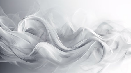 Background of abstract grey color smoke. Movement of smoke. Generative AIの素材
