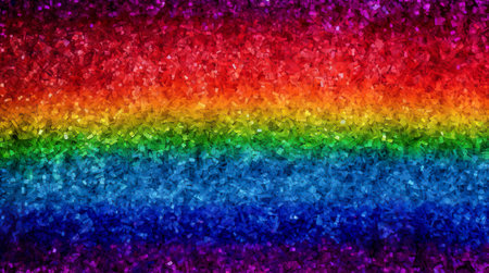 abstract rainbow background. Rainbow gradient. Generative AIの素材