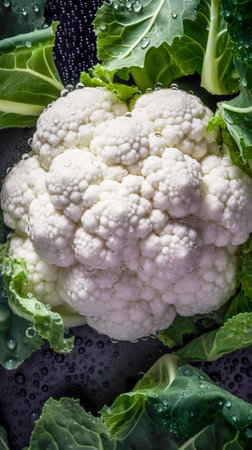 Closeup photo of fresh vegetables on background. Background for healthy food and GMO free products.Diet nutrition and fresh vegetables. Vegan and vegetarian. Generative AIの素材